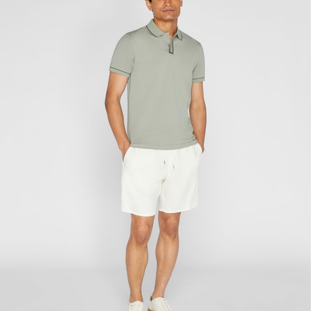 Linen Utility Short - New With Tags - NEVER WORN - Cream